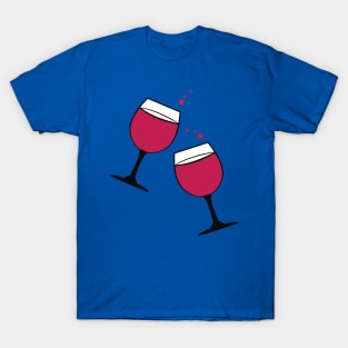 glass of wine 3 T-Shirt